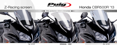 Bulle Racing Puig Honda CBR 500 R