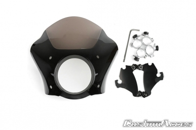 Carenatura anteriore custom Acces Snake Eye Harley Davidson Sportster 1200 Forty Eight
