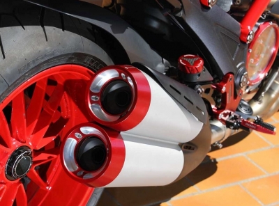 Ducabike anneaux dchappement Ducati Diavel