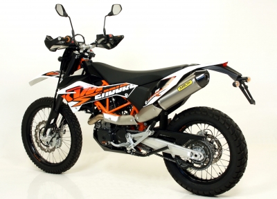 Uitlaat Arrow Race-Tech compleet systeem carbon KTM SMC / Enduro 690