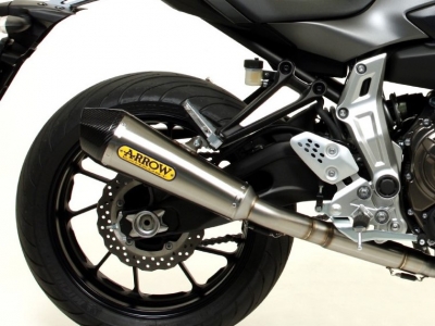 Avgassystem Arrow X-Kone komplett system Yamaha MT-07