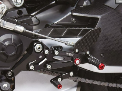 Sistema poggiapiedi Bonamici Racing Ducati 1198