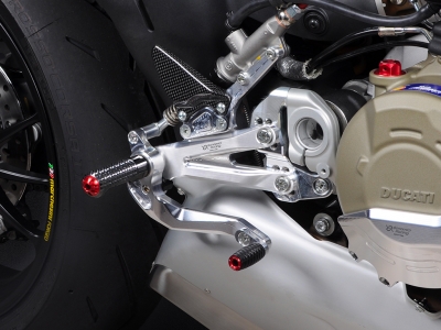 Sistema di pedane Bonamici Ducati Streetfighter V4