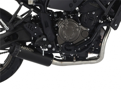 Uitlaat Arrow Rebel compleet systeem Yamaha XSR 700