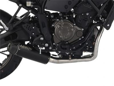 Uitlaat Arrow Rebel compleet systeem Yamaha XSR 700