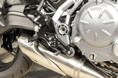 Bonamici footrest system Racing Kawasaki Z650