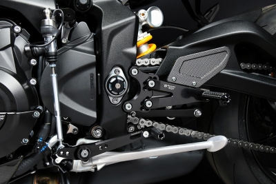 Bonamici footrest system Racing Triumph Street Triple 765 RS