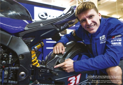 Sistema poggiapiedi Bonamici Racing Yamaha YZF R1