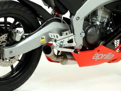 Uitlaat Arrow Thunder compleet systeem Aprilia RS 125