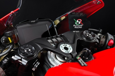 Bonamici Morsetto triplo superiore Ducati Panigale V4