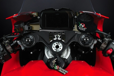 Bonamici abrazadera triple superior Ducati Panigale V4