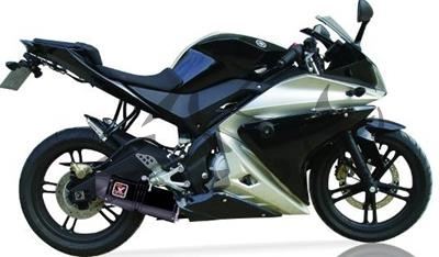 Escape Remus completo Racing Yamaha R125