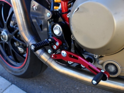 Ducabike footrest system Ducati Hypermotard 1100