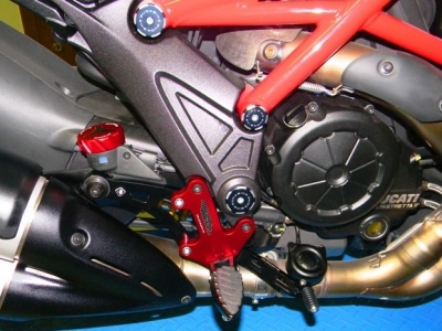 Sistema de reposapis Ducabike Ducati Diavel