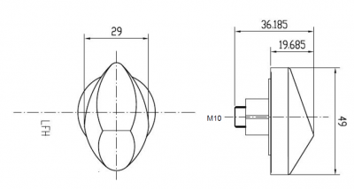 Puig Sluiterindicator Honda