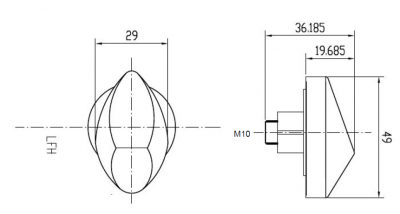 Puig Verschalungsblinker Honda