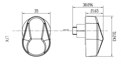 Puig Verschalungsblinker Kawasaki