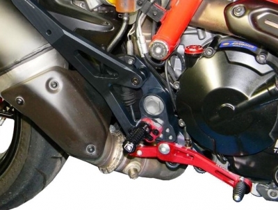 Ducabike footrest system Ducati Hypermotard/Hyperstrada 821