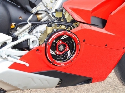 Ducabike couvercle dembrayage ouvert Ducati Panigale V4