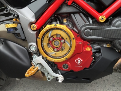 Ducabike couvercle dembrayage ouvert Ducati Panigale V4