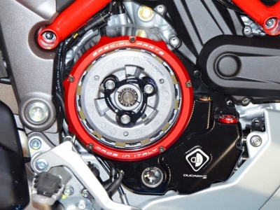 Coperchio frizione aperto Ducati Hypermotard 939 SP