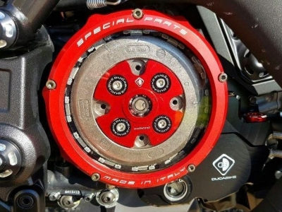 Ducabike couvercle dembrayage ouvert Ducati Monster 1100