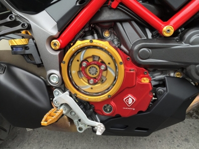 Ducabike couvercle dembrayage ouvert Ducati Hypermotard 950