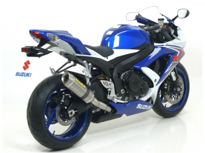 Auspuff Arrow Thunder Suzuki GSX-R 600/750 Edelstahl