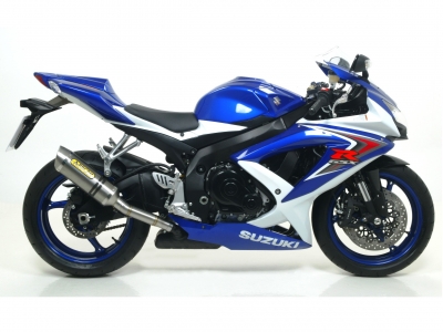 Auspuff Arrow Thunder Suzuki GSX-R 600/750 Edelstahl