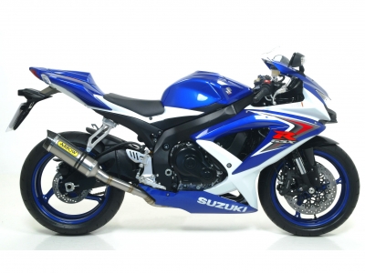 chappement Arrow Thunder Suzuki GSX-R 600/750 carbone