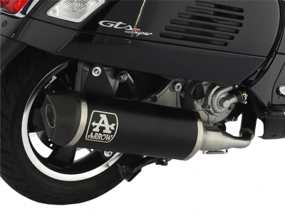 Avgas Arrow Urban komplett system Vespa GTS 300 Kolfiber