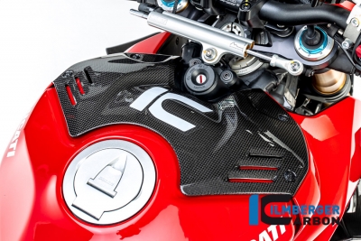 Tapa depsito carbono Ilmberger Ducati Streetfighter V4