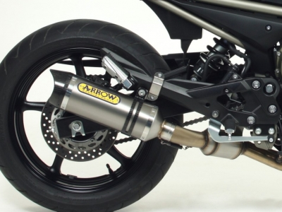 Uitlaat Pijl Donder Compleet Systeem Yamaha XJ6 Carbon