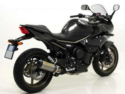 Auspuff Arrow Thunder Komplettanlage Yamaha XJ6 Diversion F Carbon