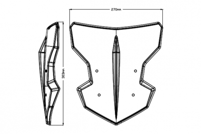 Puig Universalscheibe Flanker