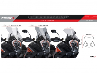 Puig touring screen KTM Super Adventure 1290 S