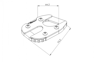 Extensin de pata de cabra Puig Yamaha MT-09