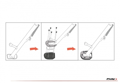 Extensin de pata de cabra Puig Yamaha MT-09