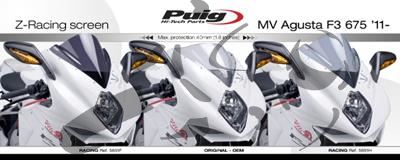 Puig Racing windshield MV Agusta F3 675