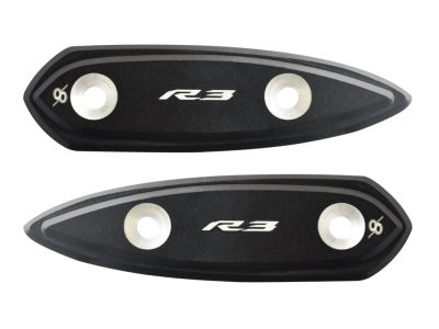 Bonamici mirror covers Yamaha YZF R3