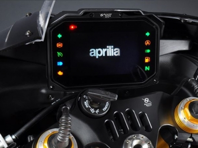 Bonamici muestra la proteccin de la Aprilia RSV4 1100