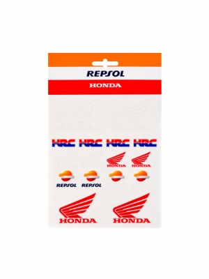 Honda HRC klistermrkesuppsttning Medium
