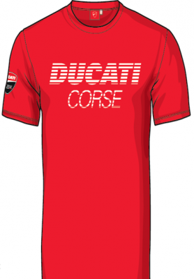 Ducati Corse t-shirt rouge