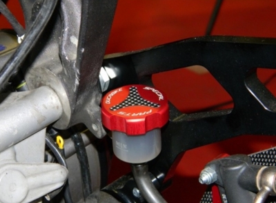 Ducabike brake fluid reservoir cover rear Ducati Multistrada 1200