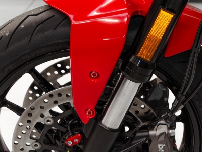 Juego de tornillos Ducabike tapa rueda delantera Ducati Monster 937