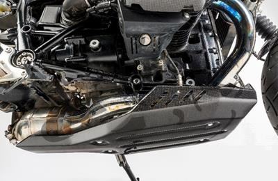 Protection moteur en carbone Ilmberger en bas BMW R NineT