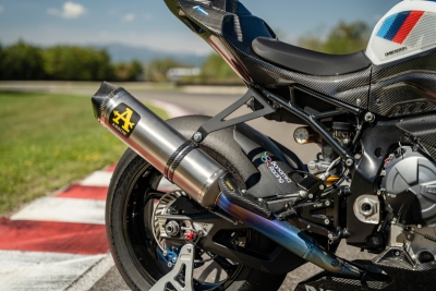 Auspuff Arrow Race-Tech komplett system 400mm BMW S 1000 RR