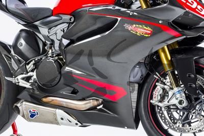 Carbon Ilmberger Seitenverkleidung Set Racing Ducati Panigale 1199