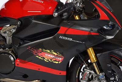 Carbon Ilmberger Seitenverkleidung Set Strasse Ducati Panigale 1199