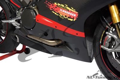 Carbon Ilmberger Seitenverkleidung Set Strasse Ducati Panigale 1199